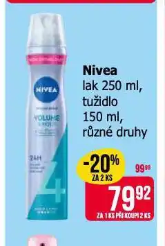 Teta Nivea lak, tužidlo nabídka