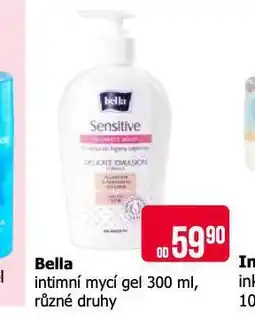 Teta Bella intimní mycí gel nabídka