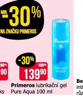 Teta Primeros lubrikační gel pure aqua nabídka