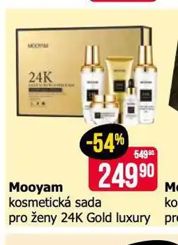 Teta Mooyam kosmetická sada pro ženy 24k gold luxury nabídka