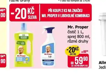 Teta Mr. proper čistič nabídka