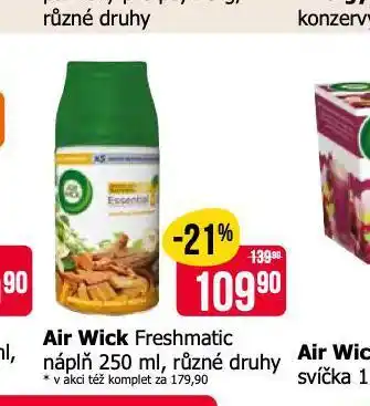 Teta Air wick freshmatic náplň nabídka