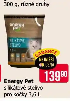 Teta Energy pet silikátové stelivo pro kočky nabídka