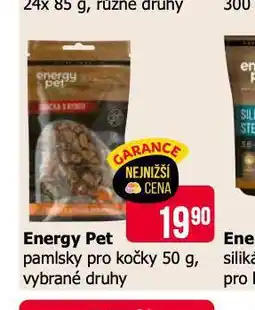 Teta Energy pet pamlsky pro kočky nabídka