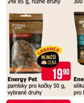 Teta Energy pet pamlsky pro kočky nabídka