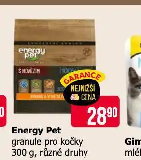 Teta Energy pet granule pro kočky nabídka