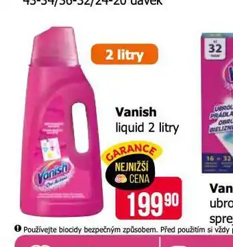 Teta Vanish liquid nabídka