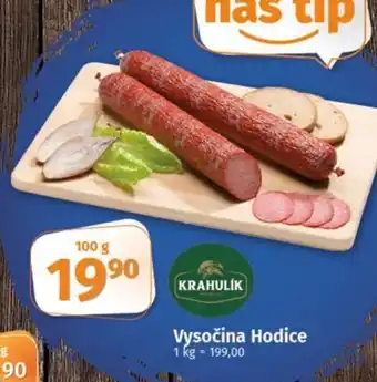 COOP TIP Vysočina Hodice nabídka