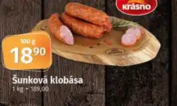 COOP TIP Šunková klobása nabídka