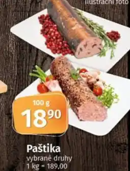 COOP TIP Paštika nabídka