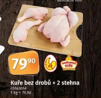 COOP TIP Kuře bez drobů + 2 stehna nabídka