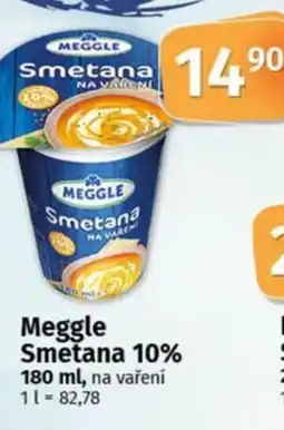 COOP TIP Meggle Smetana 10% nabídka