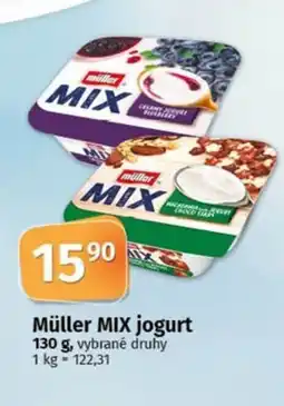 COOP TIP Müller MIX jogurt nabídka