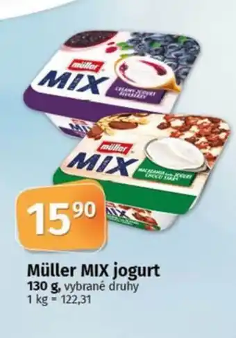 COOP TIP Müller MIX jogurt nabídka