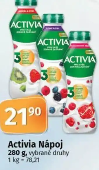 COOP TIP Activia Nápoj nabídka