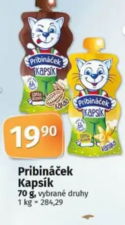 COOP TIP Pribináček Kapsik nabídka