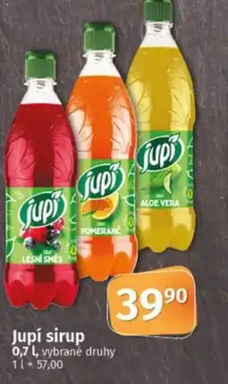 COOP TIP Jupí sirup nabídka