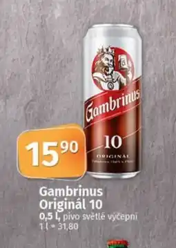 COOP TIP Gambrinus Originál 10 nabídka