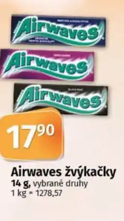 COOP TIP Airwaves žvýkačky nabídka