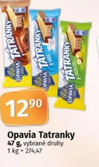 COOP TIP Opavia Tatranky nabídka