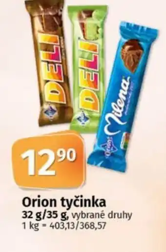 COOP TIP Orion tyčinka nabídka