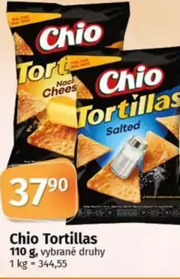 COOP TIP Chio Tortillas nabídka