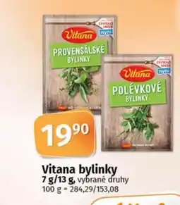 COOP TIP Vitana bylinky nabídka