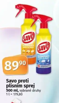 COOP TIP Savo proti plísním sprej nabídka