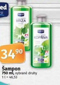 COOP TIP Šampon nabídka