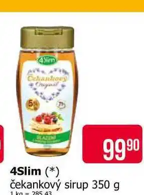 Teta 4Slim čekankový sirup 350 g nabídka