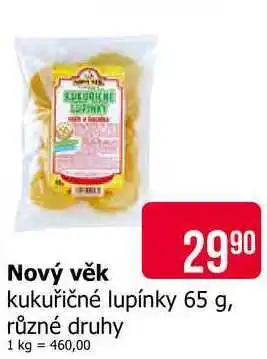 Teta Nový věk kukuřičné lupínky 65 g, různé druhy nabídka