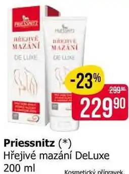 Teta Priessnitz Hřejivé mazání DeLuxe 200 ml nabídka