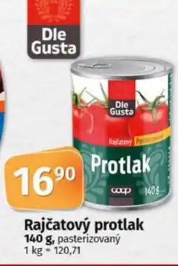 COOP TIP Rajčatový protlak nabídka