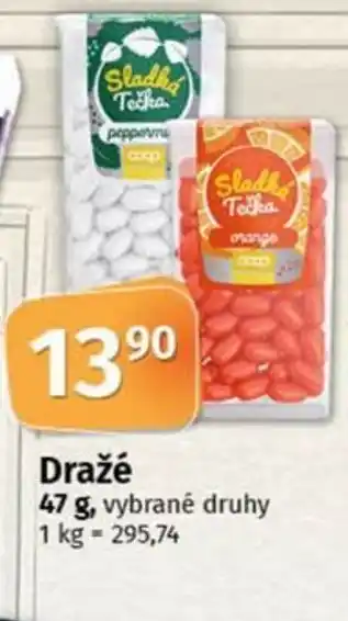 COOP TIP Dražé nabídka