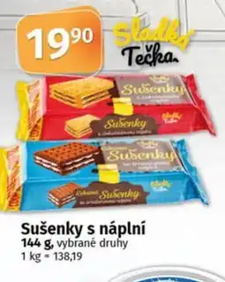 COOP TIP Sušenky s náplní nabídka