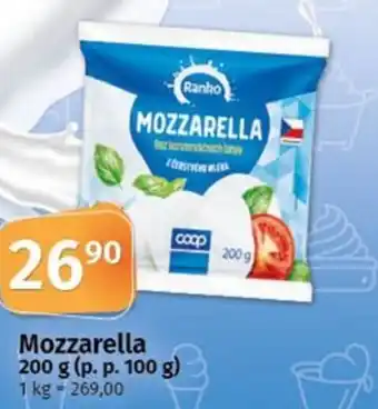 COOP TIP Mozzarella nabídka