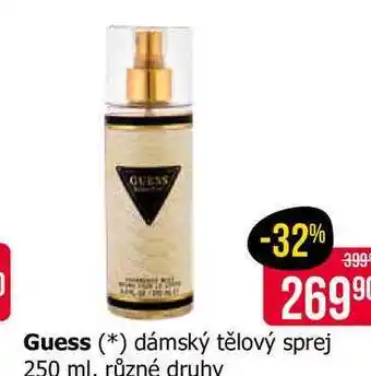 Teta Guess dámský tělový sprej 250 ml nabídka