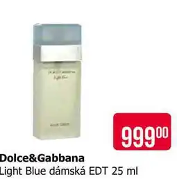 Teta Dolce&Gabbana Light Blue dámská EDT 25 ml nabídka