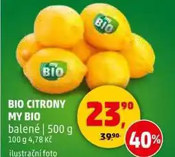 Penny Market BIO CITRONY MY BIO balené, 500 g nabídka