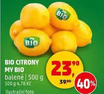 Penny Market BIO CITRONY MY BIO balené, 500 g nabídka