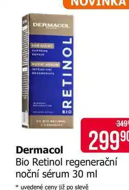 Teta Dermacol BIO Retinol regenerační noční sérum 30 ml nabídka