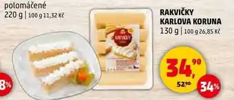 Penny Market RAKVIČKY KARLOVA KORUNA, 130 g nabídka