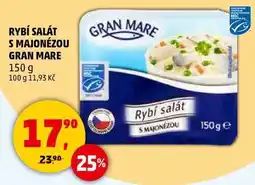 Penny Market RYBÍ SALÁT S MAJONÉZOU GRAN MARE, 150 g nabídka