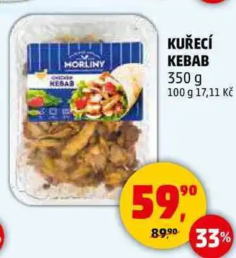 Penny Market KUŘECÍ KEBAB, 350 g nabídka