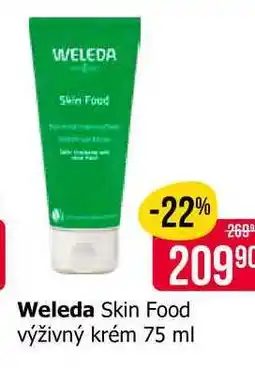 Teta Weleda Skin Food výživný krém 75 ml nabídka