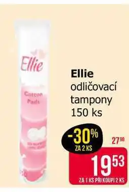 Teta Ellie odličovací tampony 150 ks nabídka