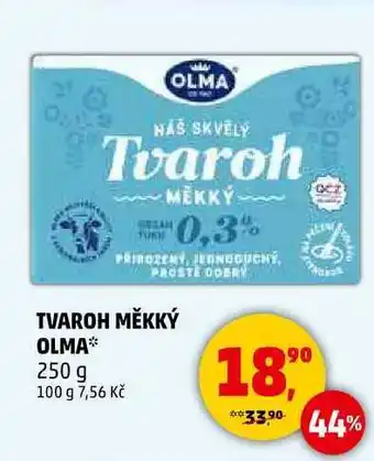 Penny Market TVAROH MĚKKÝ OLMA, 250 g nabídka