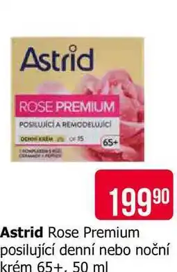 Teta Astrid Rose Premium posilující denní nebo noční krém 65+, 50 ml nabídka