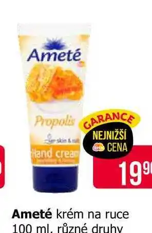 Teta Ameté krém na ruce 100 ml, různé druhy nabídka