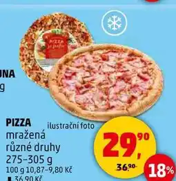 Penny Market PIZZA mražená různé druhy, 275-305 g nabídka